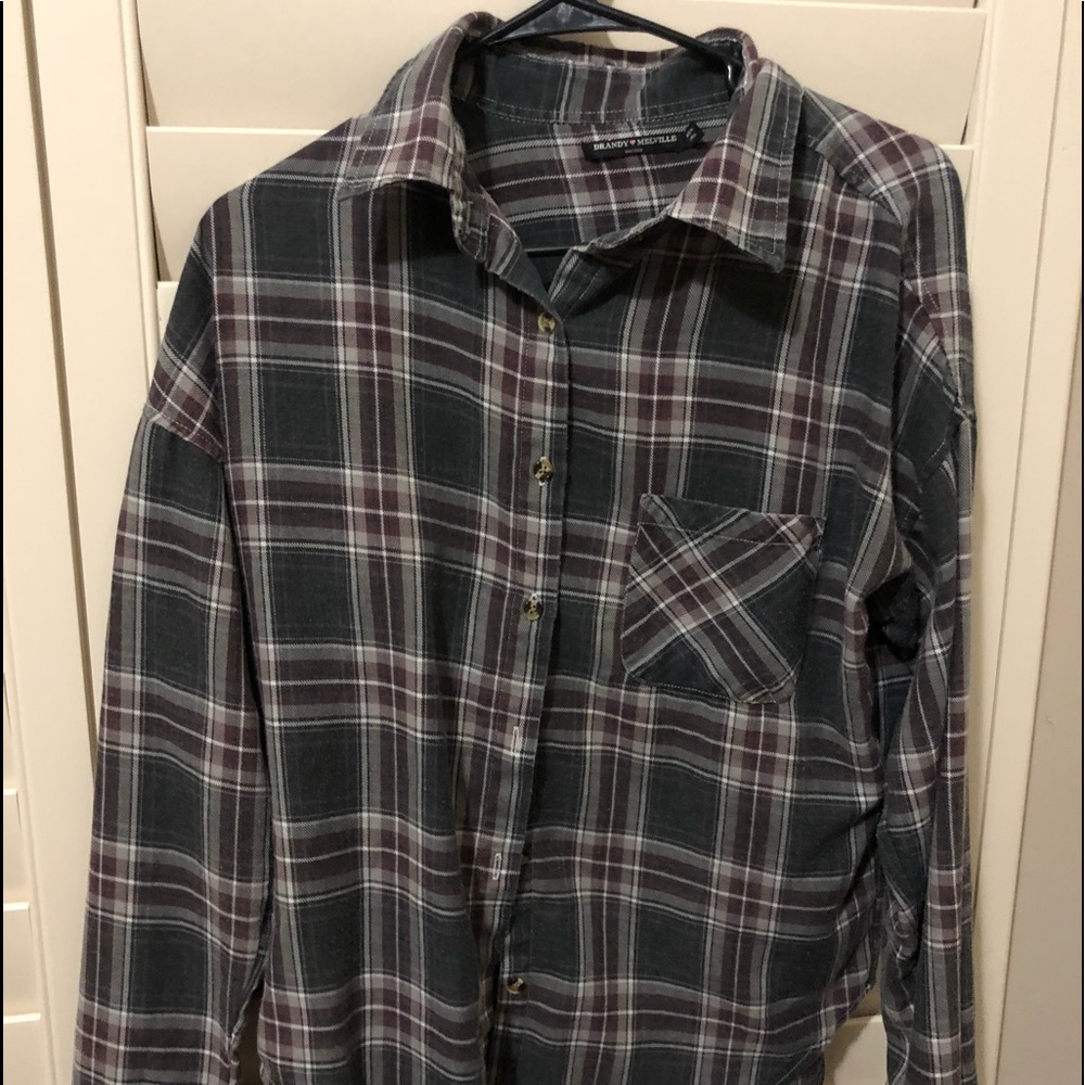 Button down Brandy Melville Flannel